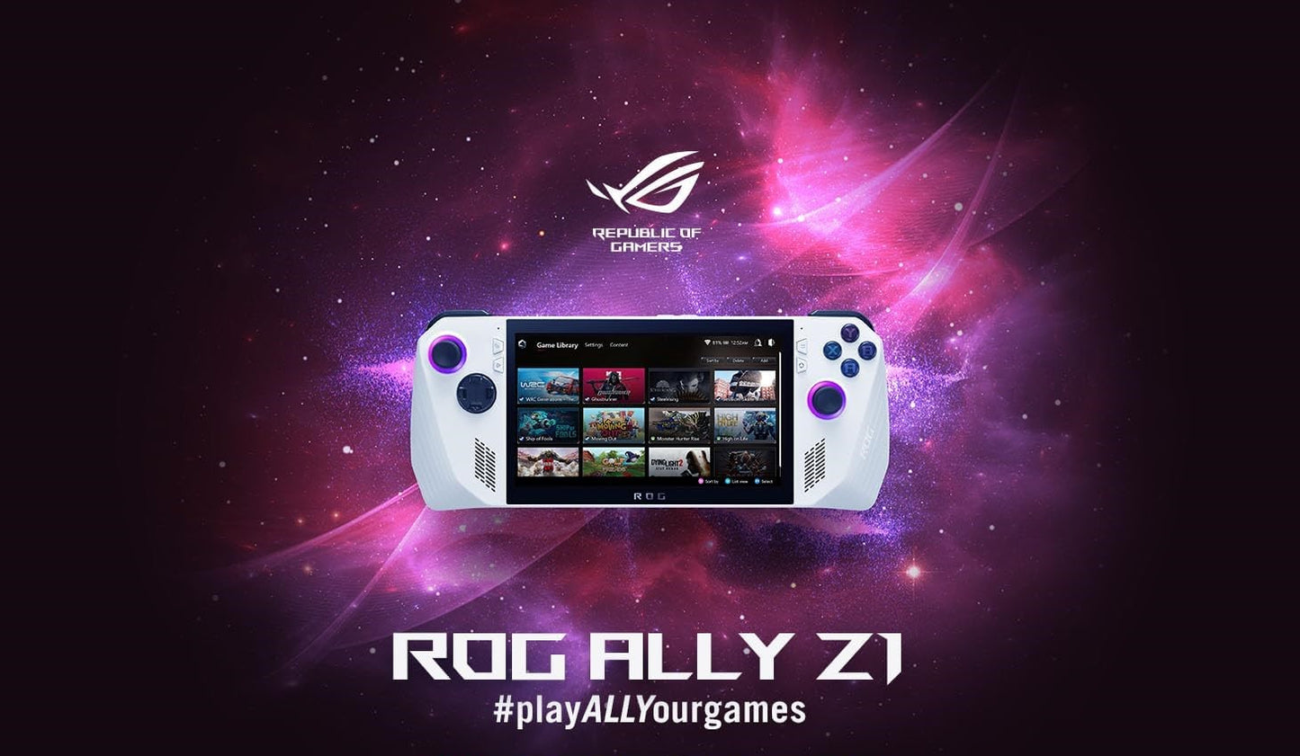 ASUS ROG ALLY Console Z1 16GB RAM 512GB SSD 7” touchsreen WIN 11 Mod. RC71L-NH019W