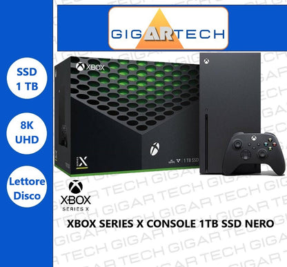 XBOX Series X Console 1TB SSD nero IT