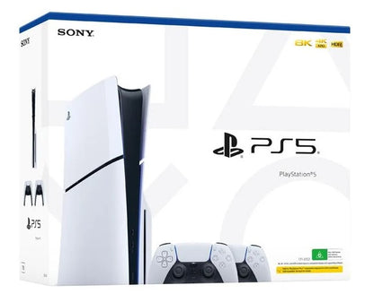 PS5 Console 1TB Standard Slim White + 2 DualSense ITA