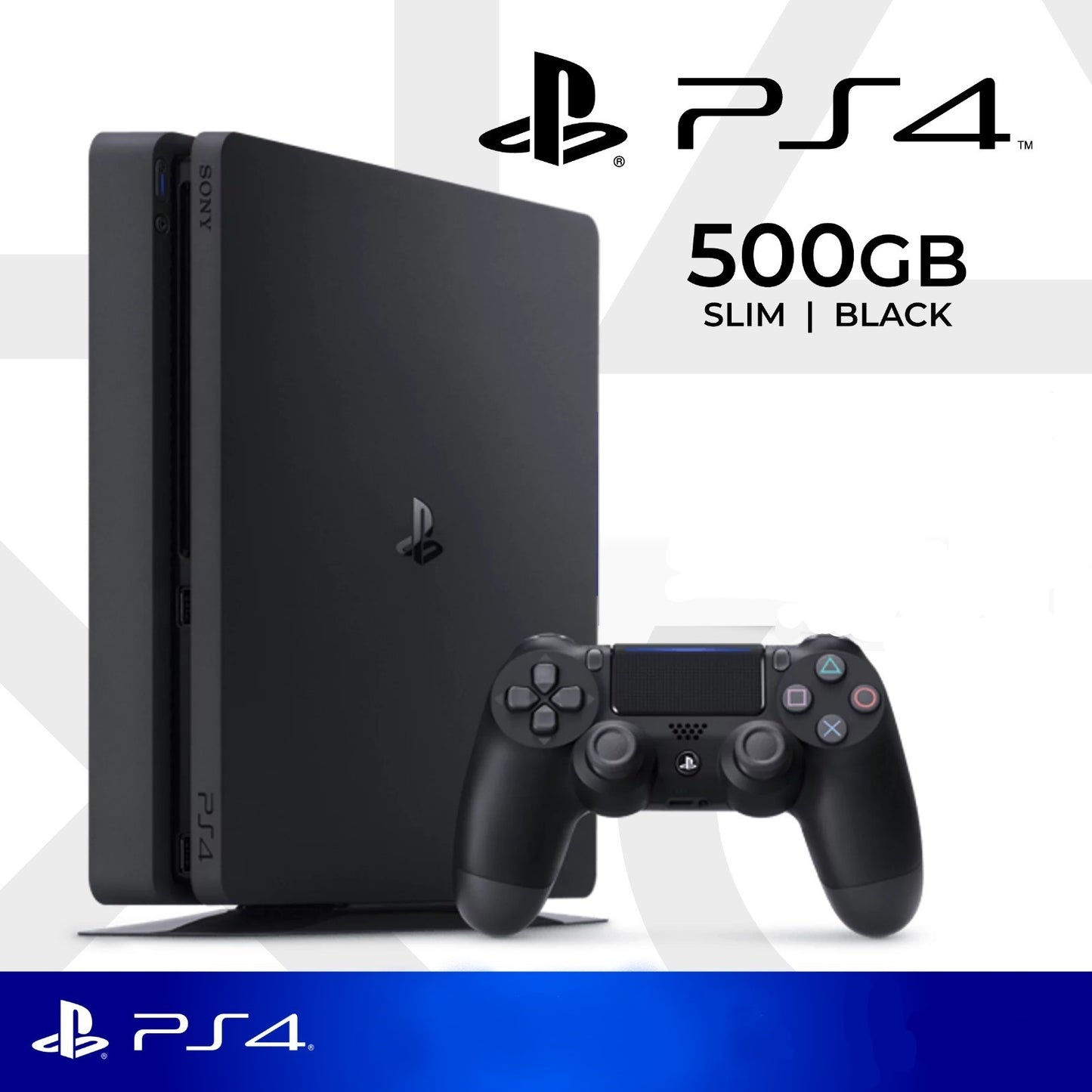 Console Sony PlayStation 4 Slim 500GB F Chassis Jet Black con disco