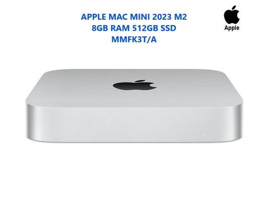 Apple MAC Mini 2023 M2 cpu 8 core / gpu 10 core 8GB Ram 512GB SSD  MMFK3T/A