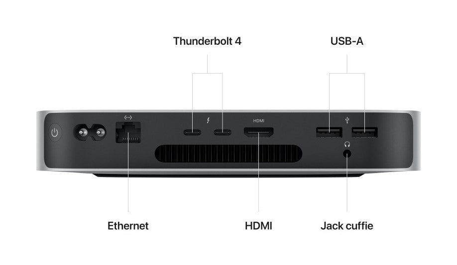 Apple MAC Mini 2023 M2 cpu 8 core / gpu 10 core 8GB Ram 512GB SSD  MMFK3T/A