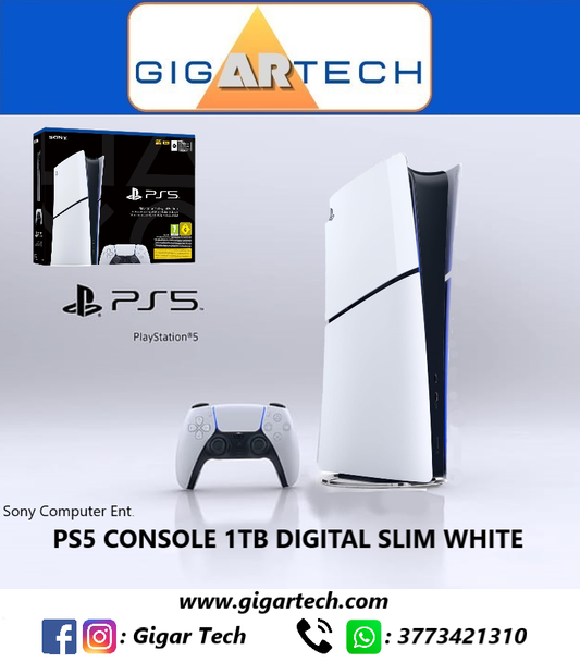 Sony Playstation 5 PS5 Console 1Tb Digital Edition Slim White