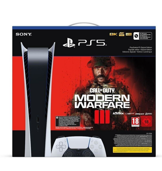 Sony Playstation 5 Console PS5 Digital Edition + Call Of Duty MWIII vch Eu